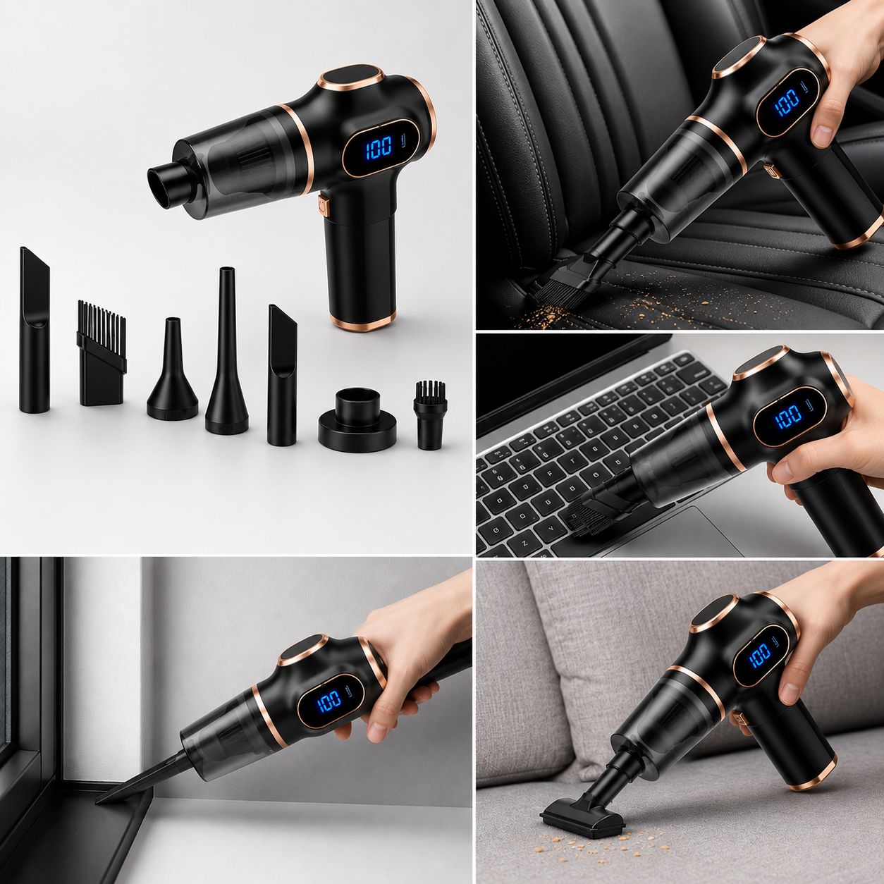 The Mini 2-IN-1 Vacuum & Blower